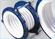 компенсатор фторопластовый (PTFE) фланцевый